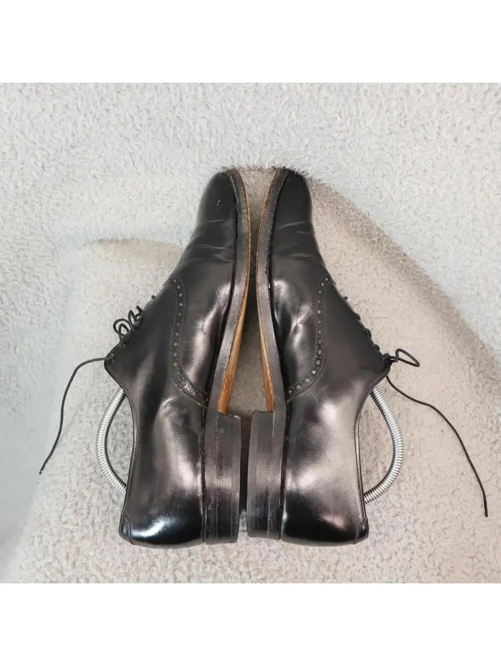 Allen Edmonds Danbury Black Leather Oxfords Brogue Men 11 B